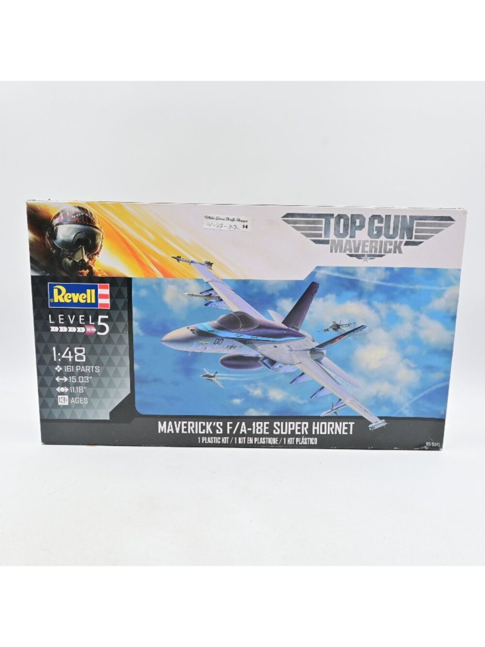 Revell 1:48 Top Gun Maverick F/A-18E Super Hornet Plastic Level 5 New Open Box
